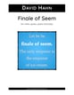 Finale Of Seem Guitar and Fretted sheet music cover